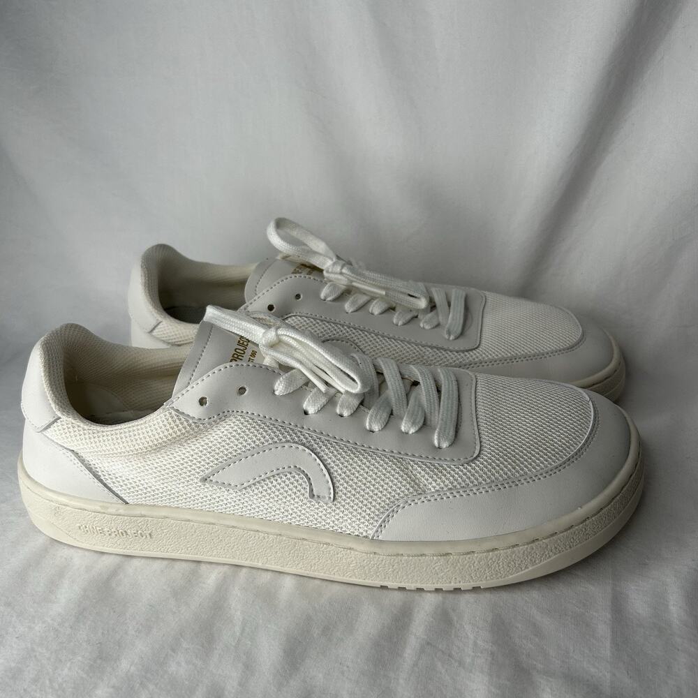 OHNE PROJECT Barefoot Sneaker Mens Size 45 US 12 White